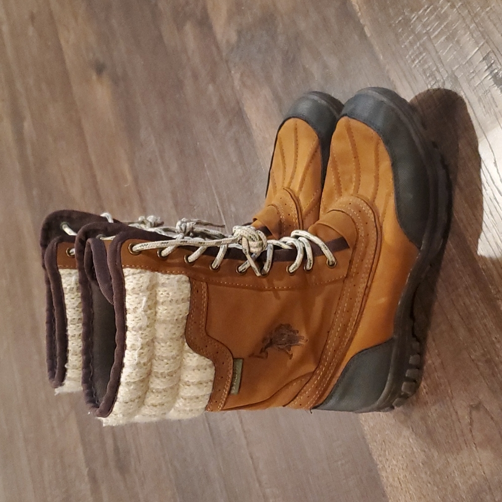 Fleece lined U.S. Polo Assn women's winter boots size 7